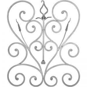 FSP2 12mm SQ. FORGED SCROLL PANEL 26" x 31"