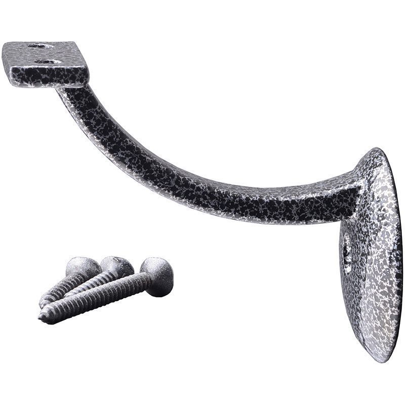 PSBRA312SV 3 1/2" FLAT PRE-FINISHED HANDRAIL BRACKET - SILVER VEIN (CUSTOM ORDER)