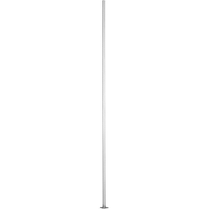 SSBSQ1235TPL 1/2"SQ. STAINLESS STEEL TUBULAR PICKET WITH WELDED WASHER BASE 35"