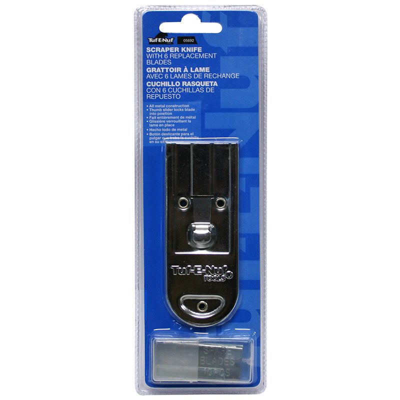 05692 TASK SAFETY RAZOR SCRAPER WITH 6 REPLACEMENT BLADES