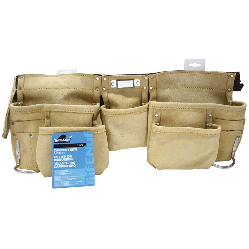 11370 TASK NYLON BELT 5-POCKET CARPENTER APRON