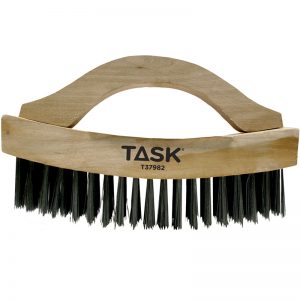 T37982 TASK 4" x 18" CURVED HANDLE WIRE BRUSH