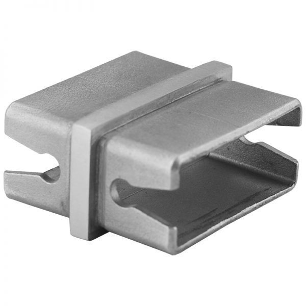 SSEBREC2102 RECTANGULAR STRAIGHT CONNECTOR FOR 2" x 1" TUBING