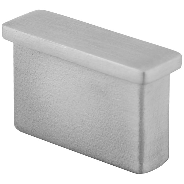 SSEPREC11212 RECTANGULAR END CAP FOR 1 1/2" x 1/2" TUBING (SS316)
