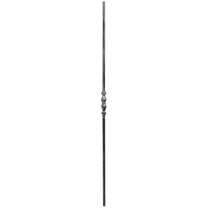 497/1  12mm RD. FORGED PICKET WITH SINGLE COLLAR 900mm (CUSTOM ORDER)