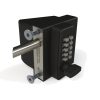 SBQEDGLL02 GATEMASTER SELECT PRO BOLT-ON QUICK EXIT LOCK WITH DIGITAL KEYPAD ACCESS FOR 1 1/2" TO 2 1/4" GATE FRAMES - LEFT HAND