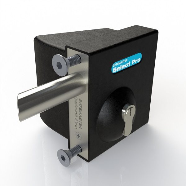 SBQEKLL01 GATEMASTER SELECT PRO BOLT-ON QUICK EXIT LOCK WITH KEY ACCESS FOR 1/2" TO 1 1/4" GATE FRAMES - LEFT HAND