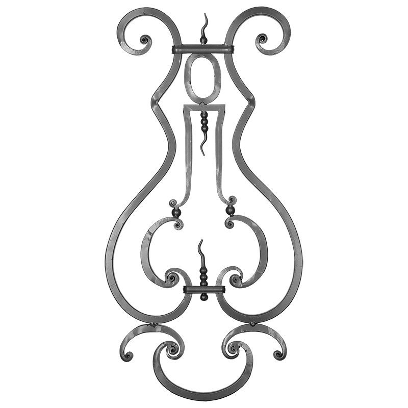 AE003 16mm SQ. FORGED PANEL 15 1/2" x 30"