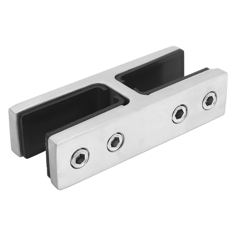 SSPFEB1802 HEAVY DUTY ULTRA SLIM FRAMELESS 180° GLASS CONNECTOR FOR