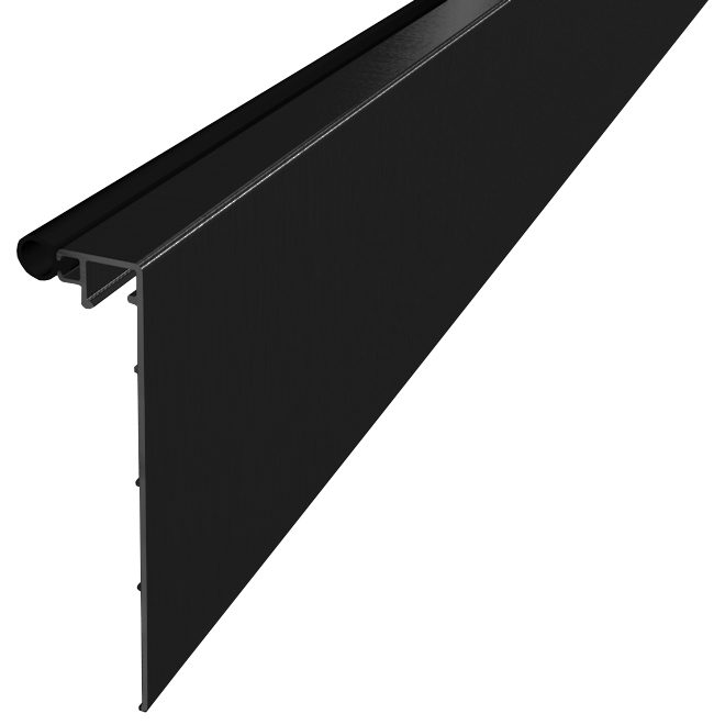 SSSM3CLADB TILT-LOCK™ ADJUSTABLE BASE SHOE BLACK ANODIZED ALUMINUM CLADDING 10 FT. FOR TOP MOUNT APPLICATIONS (SSSM3 SERIES) SSSM3CLADB TILT-LOCK™ ADJUSTABLE BASE SHOE BLACK ANODIZED ALUMINUM CLADDING 10 FT. FOR TOP MOUNT APPLICATIONS (SSSM3 SERIES)