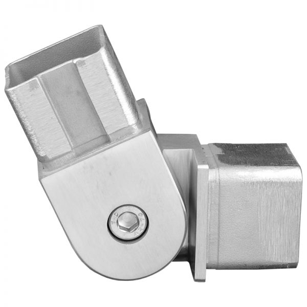 SSZE1404004S 90-DEGREE FLEXIBLE SQUARE ELBOW FOR 40mm HANDRAIL (SS304)