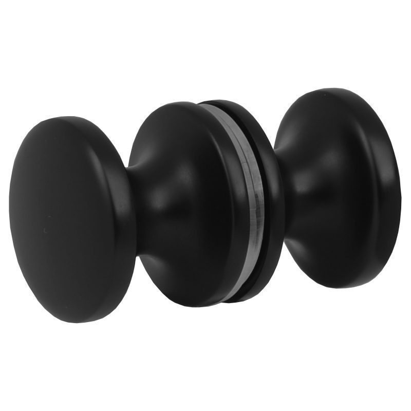 SSSFDK3B TRADITIONAL ROUND GLASS DOORKNOB 32mm DIA. x 26.5mm - SATIN BLACK SSSFDK3B TRADITIONAL ROUND GLASS DOORKNOB 32mm DIA. x 26.5mm - SATIN BLACK