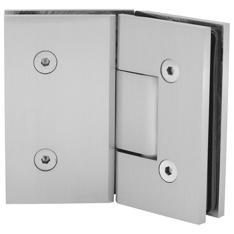 SSSFH135BN STANDARD HINGE FOR GLASS TO GLASS AT 135° - BRUSHED NICKEL SSSFH135BN STANDARD HINGE FOR GLASS TO GLASS AT 135° - BRUSHED NICKEL