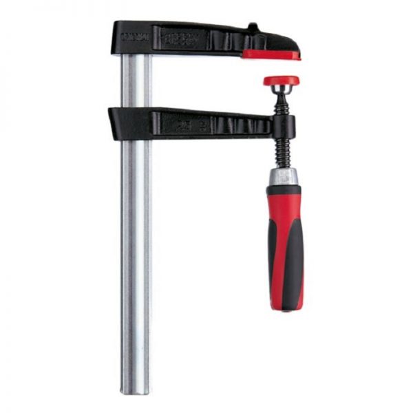 TG4.008+2K 8" x 4" CLAMP F-STYLE LIGHT DUTY WITH 2K HANDLE FOR WOODWORKING