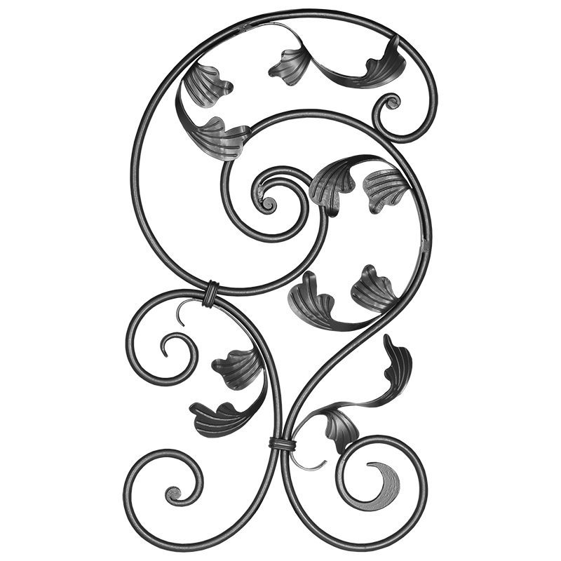 FPRDP6L 12mm RD. FORGED PANEL 16" x 28" - LEFT