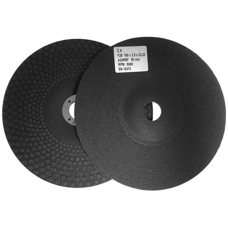 FW718 7" x 1/8" x 7/8" FINISHER WHEEL DEPRESSED