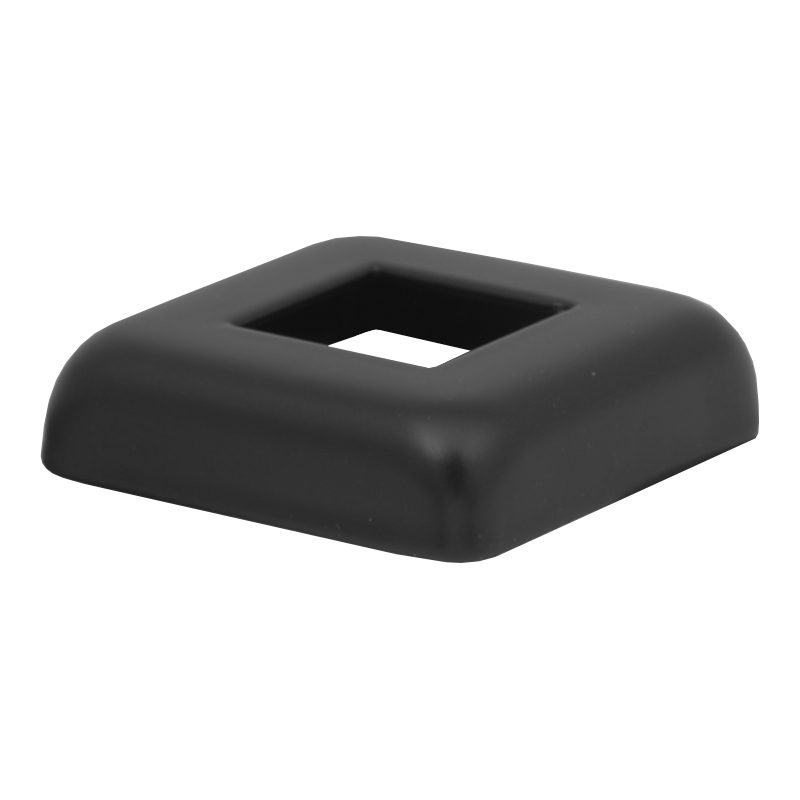 PSEPSQC58B 5/8"SQ. SHOE 1 1/2"W x 3/8"H - SATIN BLACK