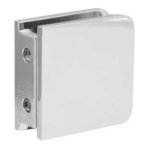 SSSFGCW2CP GLASS CONNECTOR FOR GLASS TO WALL (2-HOLE) - CHROME