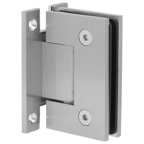 SSSFHWHBN STANDARD HINGE H-CLIP FOR GLASS TO WALL - BRUSHED NICKEL