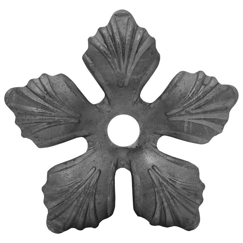 138/4HQ 2.5mm STEEL ROSETTE 80mm DIA. WITH 10mm HOLE