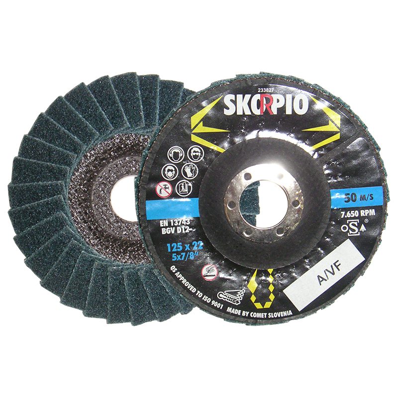 POL412F 4 1/2" x 7/8" FINISHER DISC - FINE