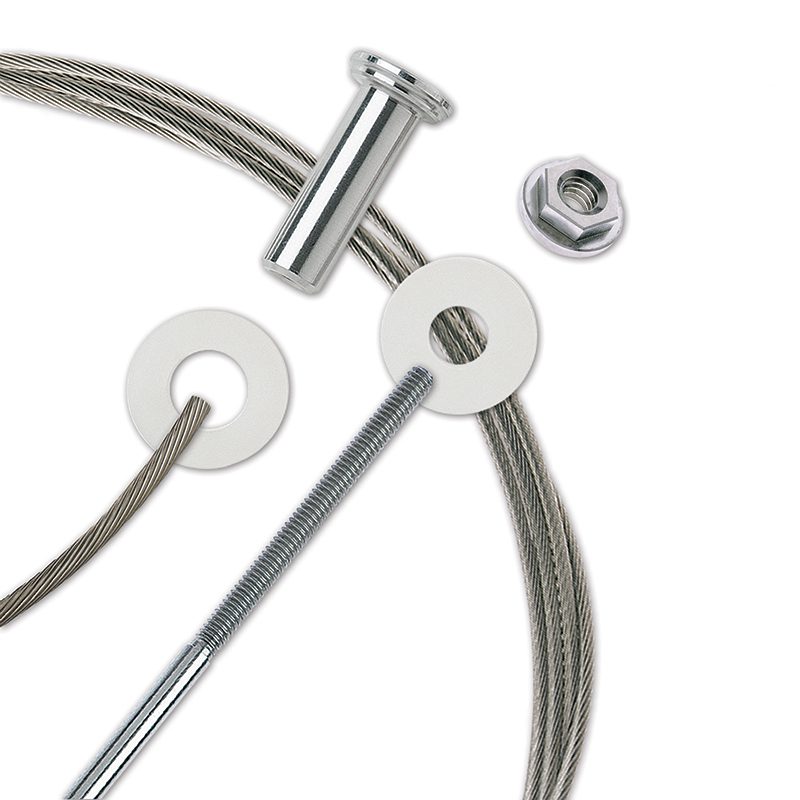 Feeney 4-1/2 in. Metal Cable Lacing Needle for Cable Metal Railing System