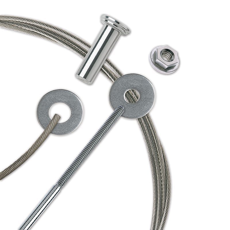 Feeney 4-1/2 in. Metal Cable Lacing Needle for Cable Metal Railing System