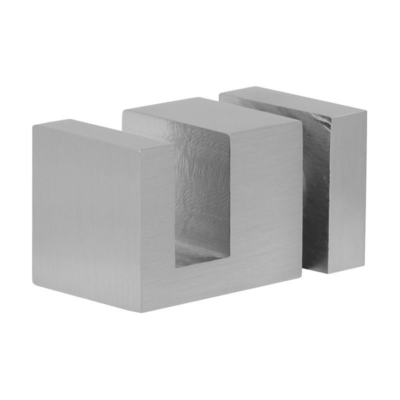 SSSFDTSQRBN OFF-THE-GLASS SQUARE TOWEL HOLDER 25 x 33mm - BRUSHED NICKEL