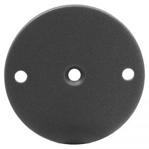 FD331631P 3"RD. STEEL FLAT DISC WITH 2 HOLES (PEWTER)
