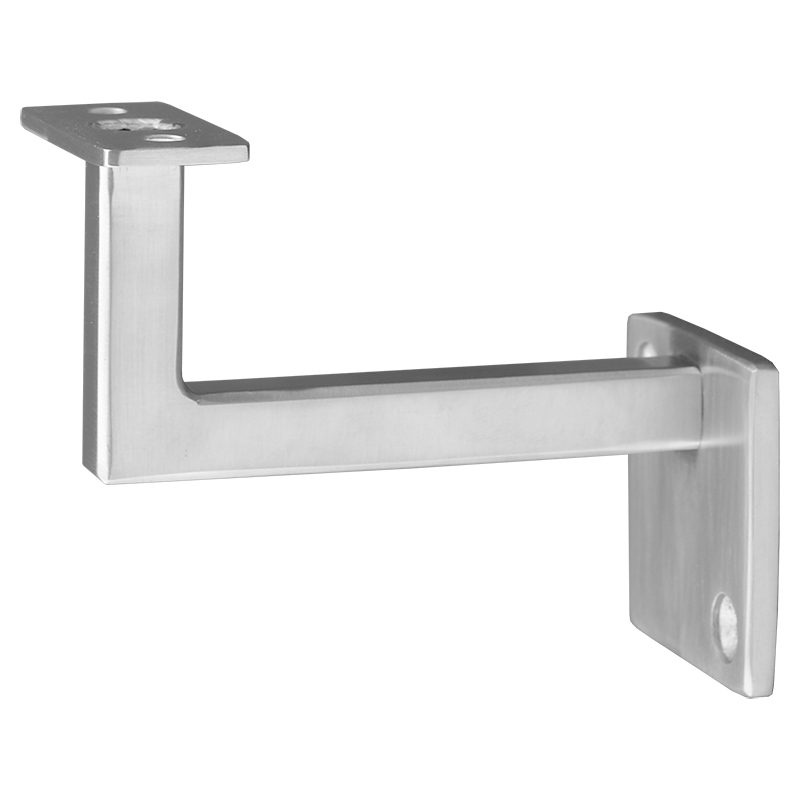 SSZH0071104S 3 1/2" 2-HOLE FIXED SQUARE WALL BRACKET