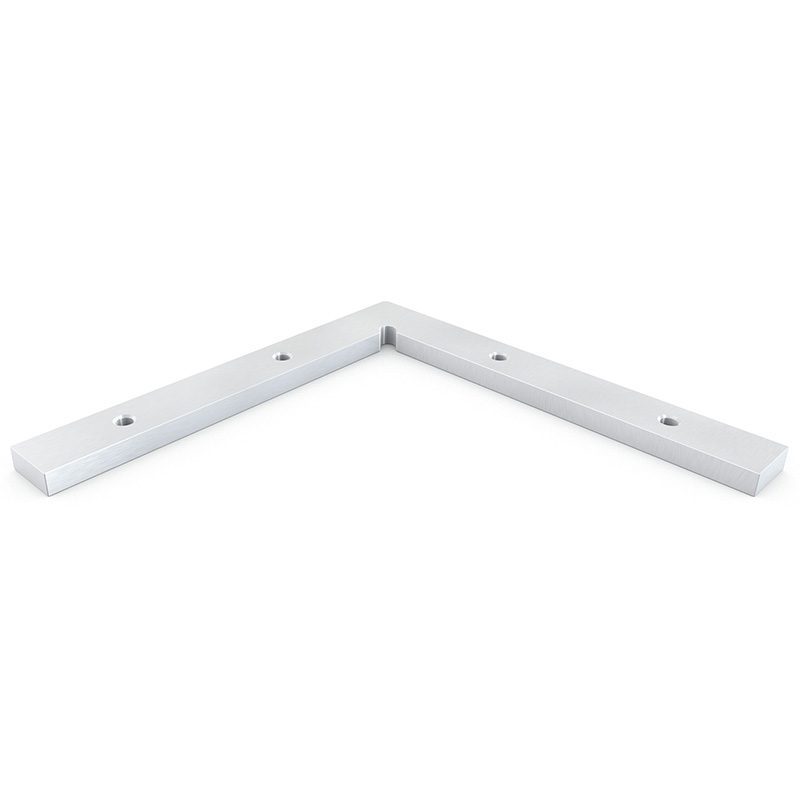 SSUTALT2CA-aluminum-cap-rail-90-fixed-connector-clear-anodized