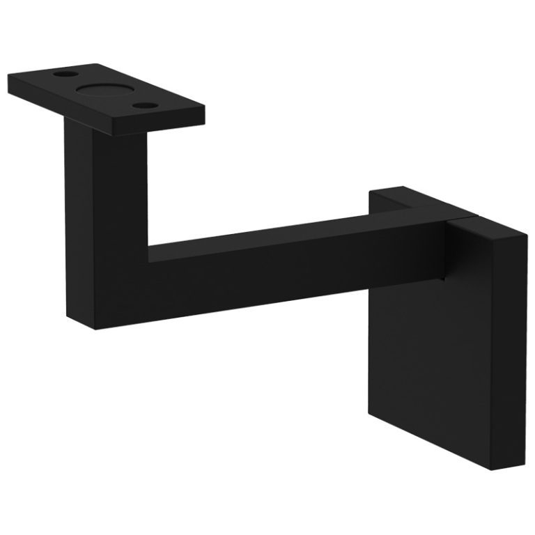 Zinc Square Fixed Concealed Wall Brackets | Euro EAC