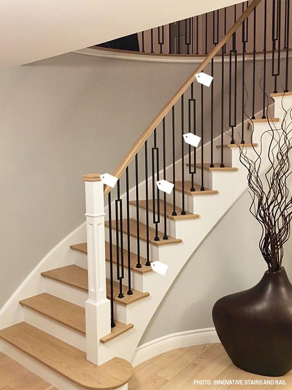 Shop This Look - PTM1S Modern Panel Balusters! | Euro EAC