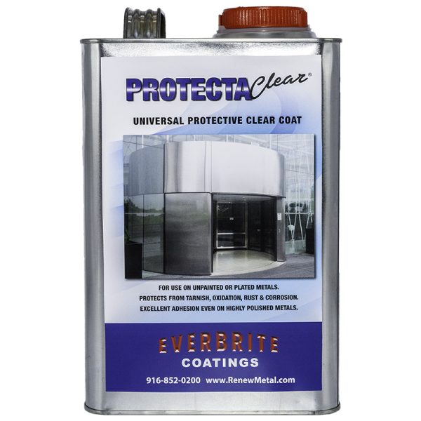 ProtectaClear seals polished metal. Prevent tarnish and corrosion