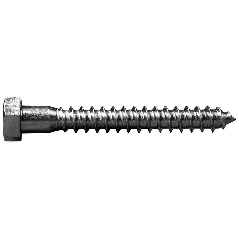 LAG383SS 3/8" x 3" LAG BOLT (STAINLESS STEEL)